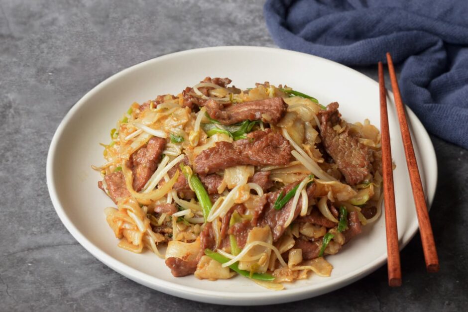 Beef Chow Fun Asian Inspirations